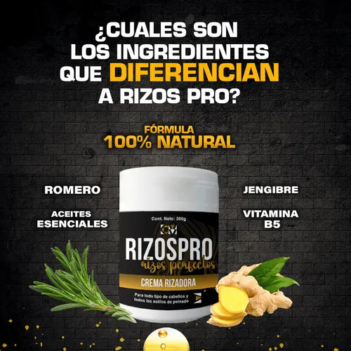 RIZOS PRO CREMA VERDE/ORIGINAL 500G